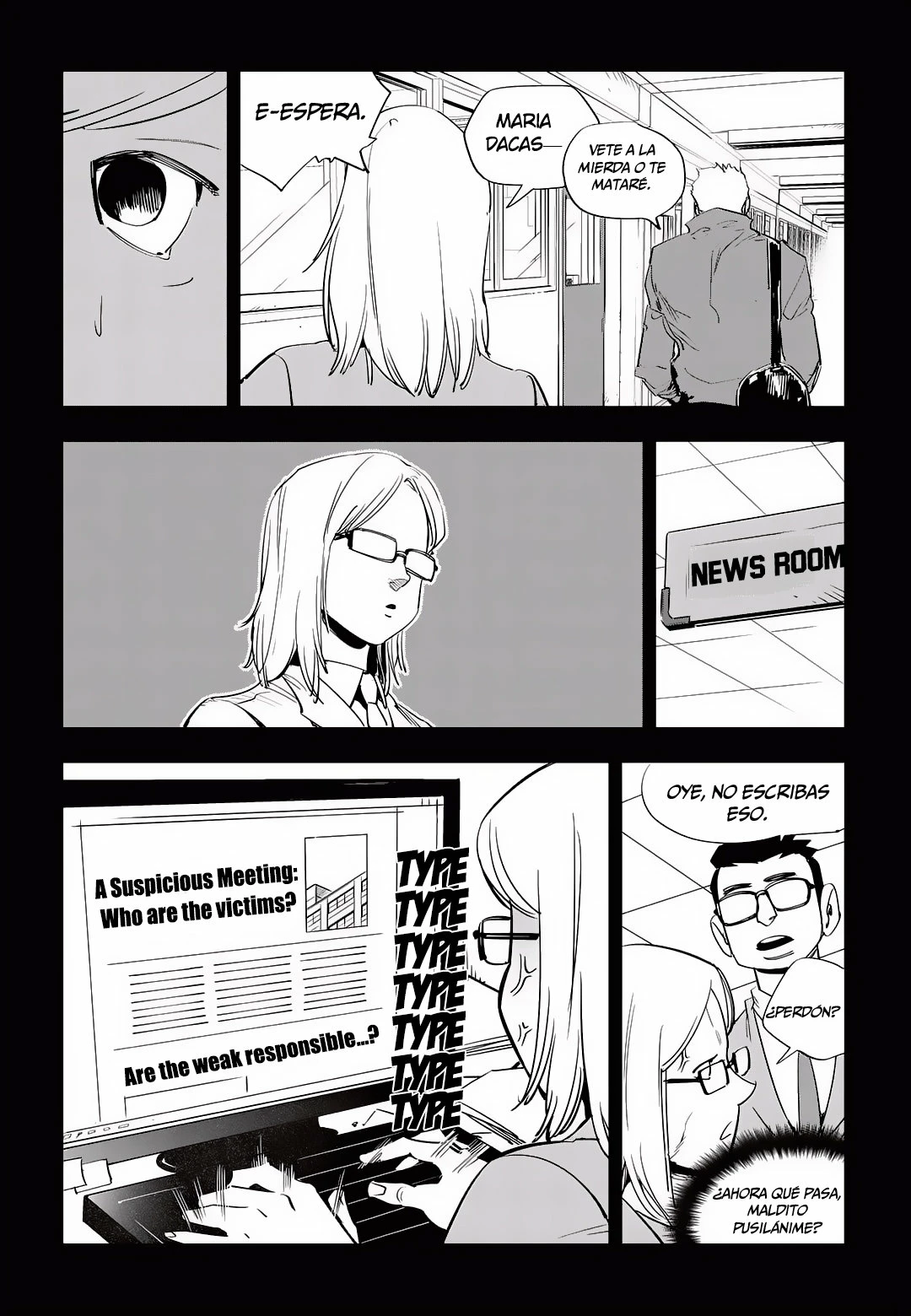 Aula de Lucha 3 > Capitulo 45 > Page 91
